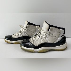 Nike Air Jordan Retro 11 Concord 2018 Black White Size 7Y